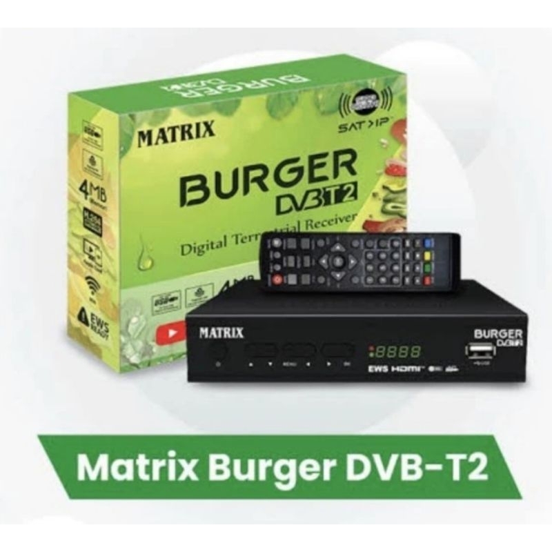 Matrix Set Top Box / stb / box TV digital antena UHF bebas iuran tv gratis seumur hidup dan tanpa di