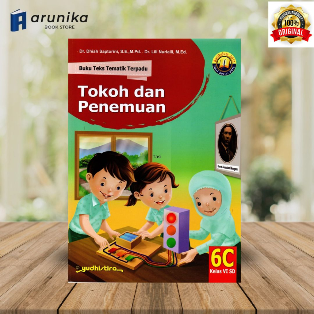 Buku Teks Tematik Terpadu 6C Tokoh dan Penemuan untuk SD/MI Kelas 6