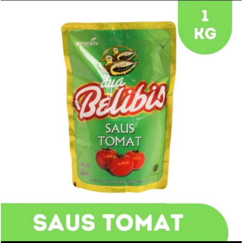 

Dua Belibis Saus Tomat 1 kg / Saos Tomat 1kg