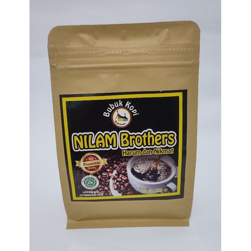 

Bubuk Kopi Asli Nilam Brothers 165g Robusta Premium | Asli Batusangkar