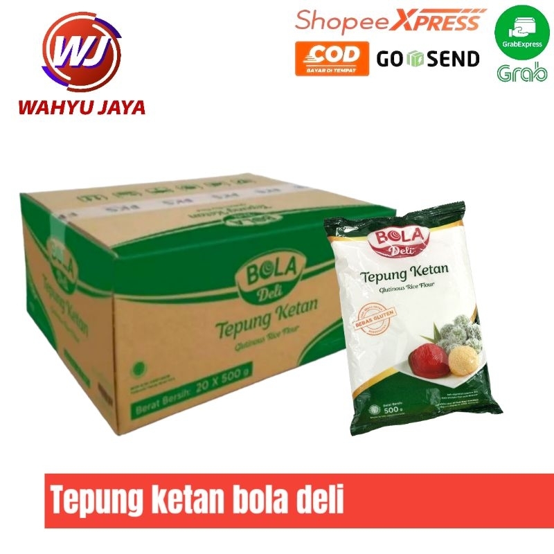 

tepung ketan bola deli dus/12pcs