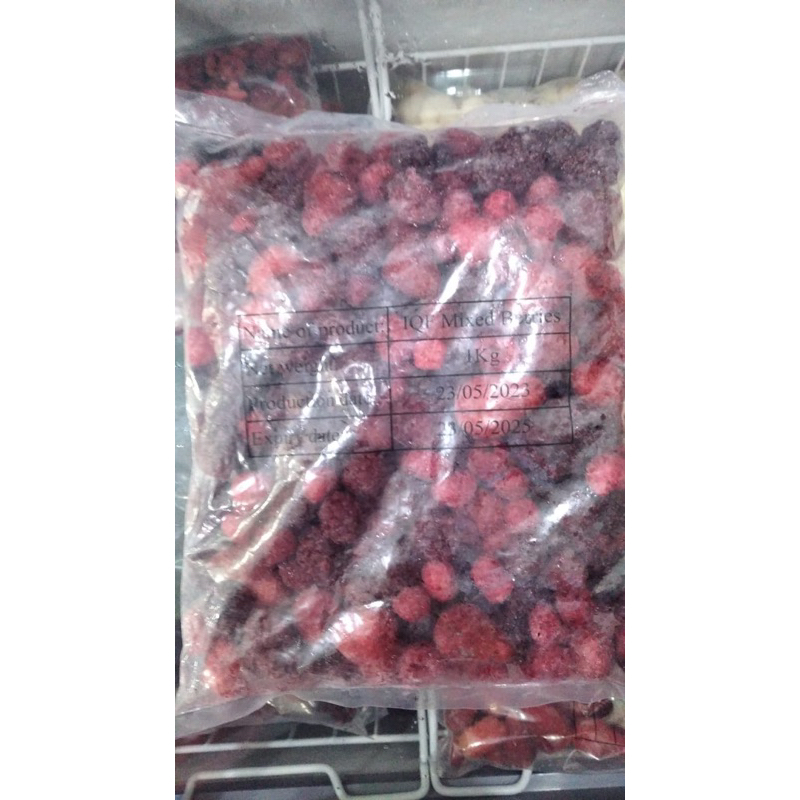 

IQF MIX BERRIES FROZEN 1kg