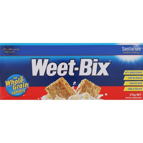 

Sanitarium Weet Bix 375 g sereal granola oat sarapan