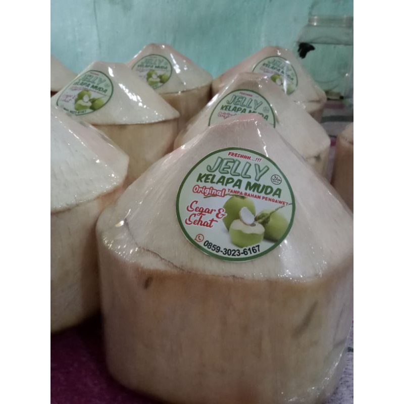 

KELAPA JELLY ORIGINAL TANPA BAGAN PENGAWET