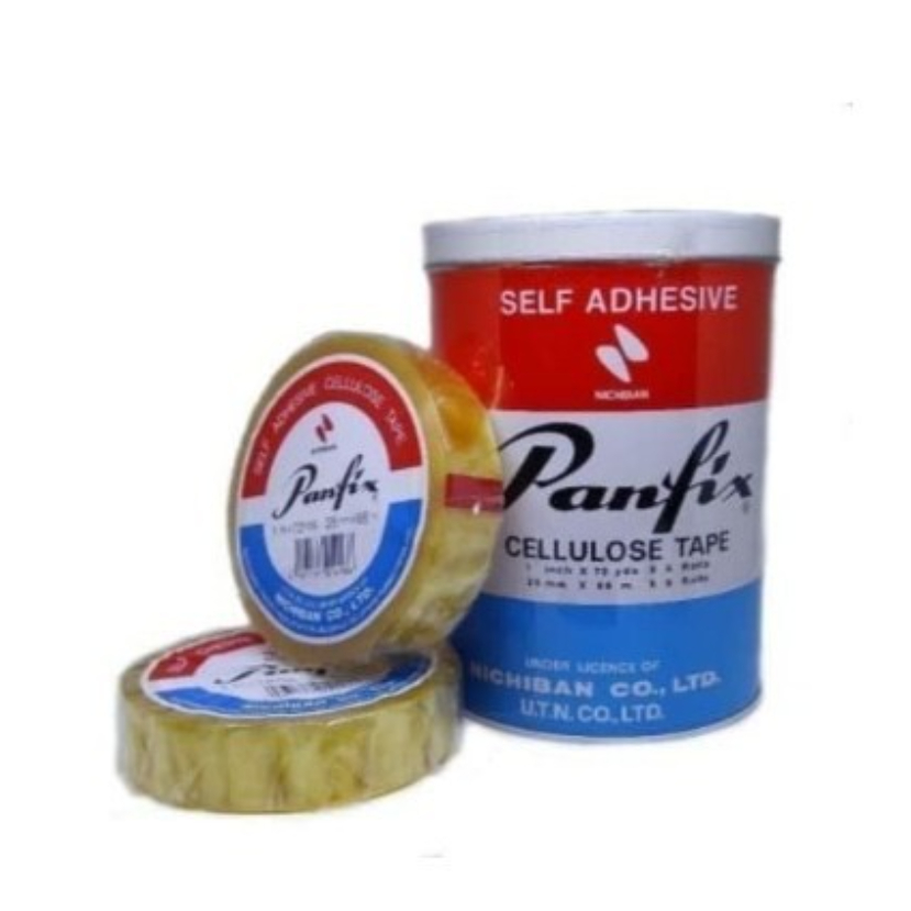

Selotip / Cellulose Tape 1 inch x 72 yards Panfix