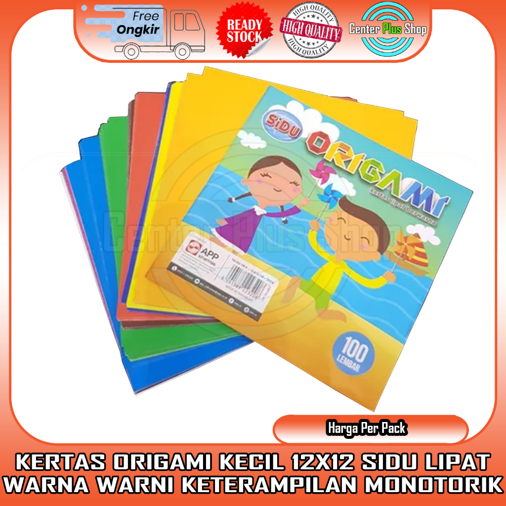 

KERTAS ORIGAMI KECIL 12X12 SIDU WARNA WARNI KETERAMPILAN MONOTORIK KERETAS LIPAT POLOS KOTAK MAINAN ANAK SEKOLAH ATK KAPAL PESAWAT LIPET LIPATAN TERAMPIL SINAR DUNIA BESAR MINI BENTUK TULIS GAMBAR TEMPEL SENI ORIJAMI LEMBAR LEMBARAN