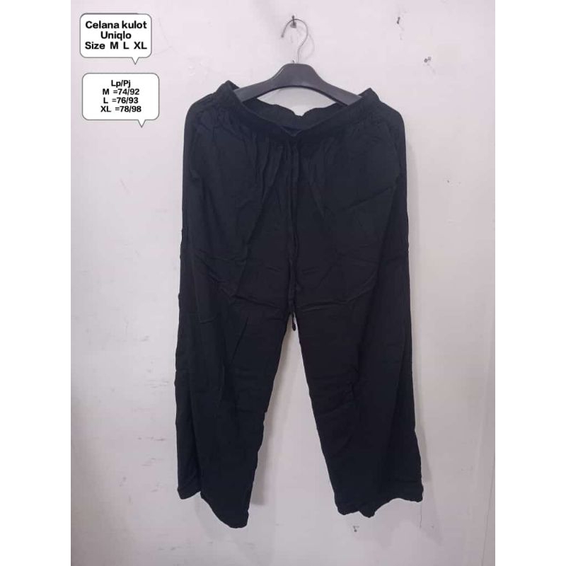 Kulot Uniqlo bahan rayon