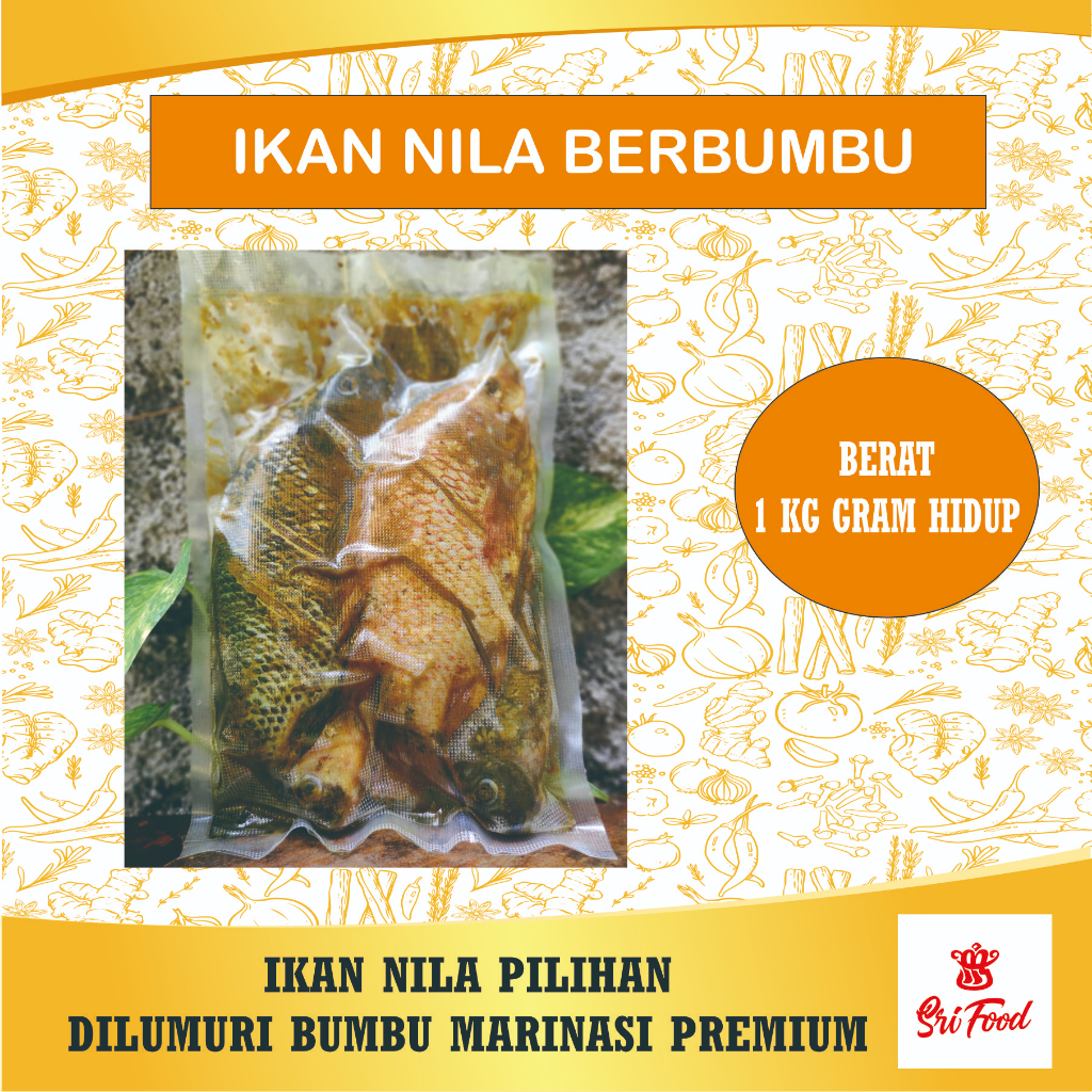 

Ikan Nila Bumbu Kuning Siap Goreng Praktis Enak Lezat Frozen Food Isi 4 pcs