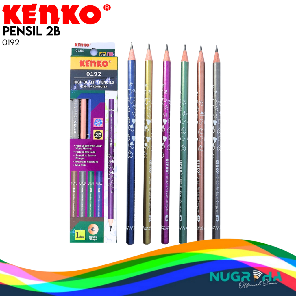 

PENSIL KAYU 2B UJIAN KENKO 0192