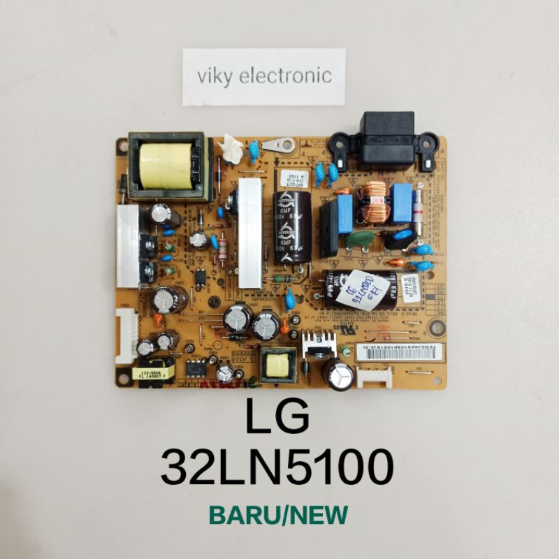 regulator power tv LG 32LN5100 power supply psu mesin tv LG 32LN5100