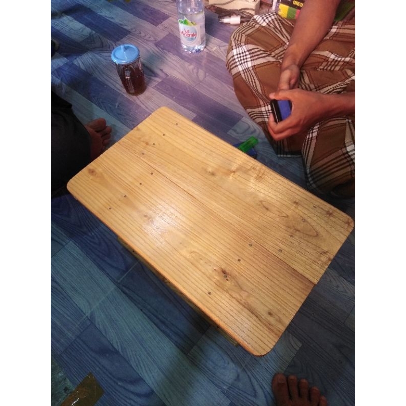 rehal/meja lipat kayu jumbo