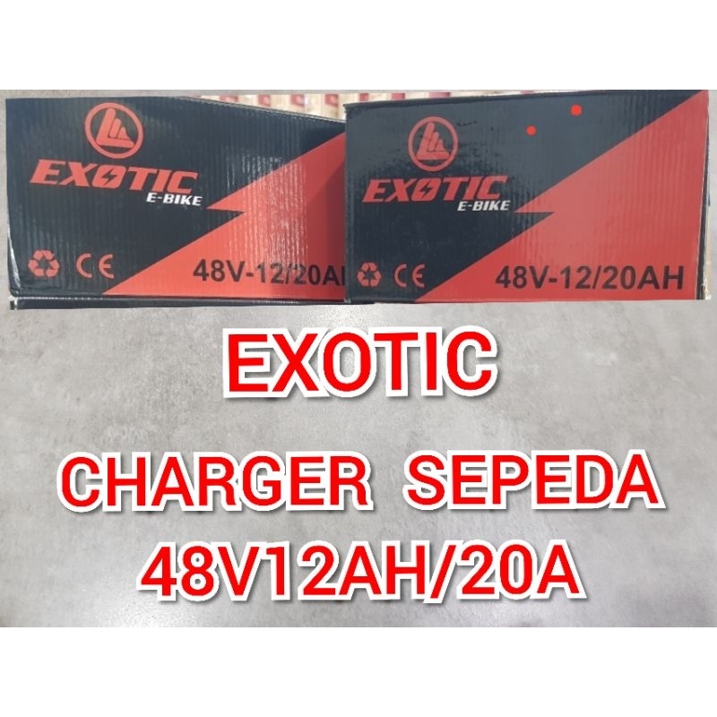 charger adaptor sepeda listrik exotic pacific