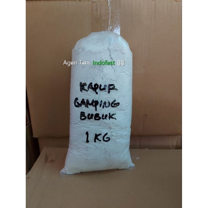 Kapur Bangunan Gamping Bubuk / Batu Gamping Halus Untuk Racikan PUPUK GENDERUWO kemasan 1 kg