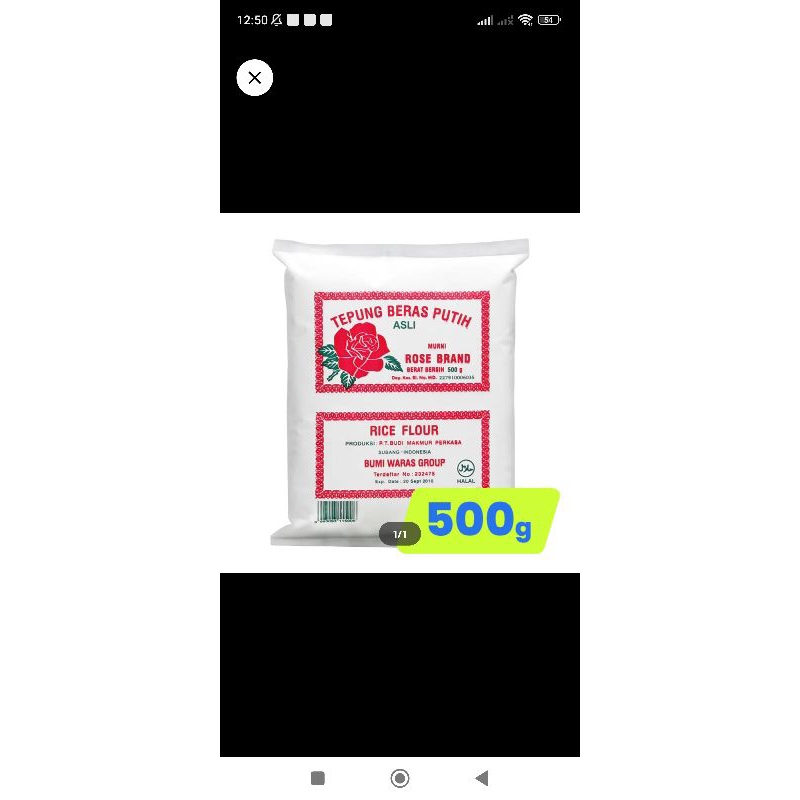 

tepung beras 500gr