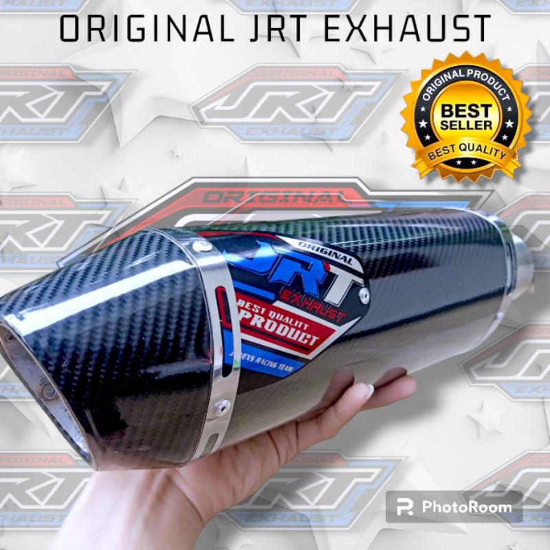 Selenser Silinser Knalpot Original JRT Exhaust, Slenser full Carbon