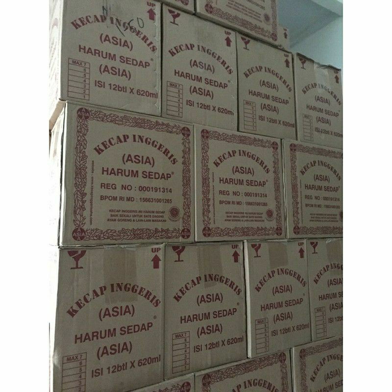 

Kecap Inggris Asia Harum Sedap isi 12Pcs x 620Ml