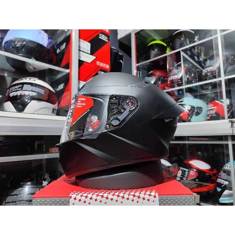 KYT TT Course Black Doff