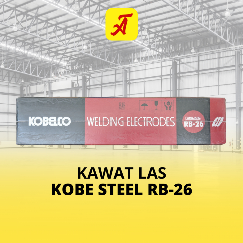 KAWAT LAS KOBE RB-26 (2MM) KEMASAN 2KG