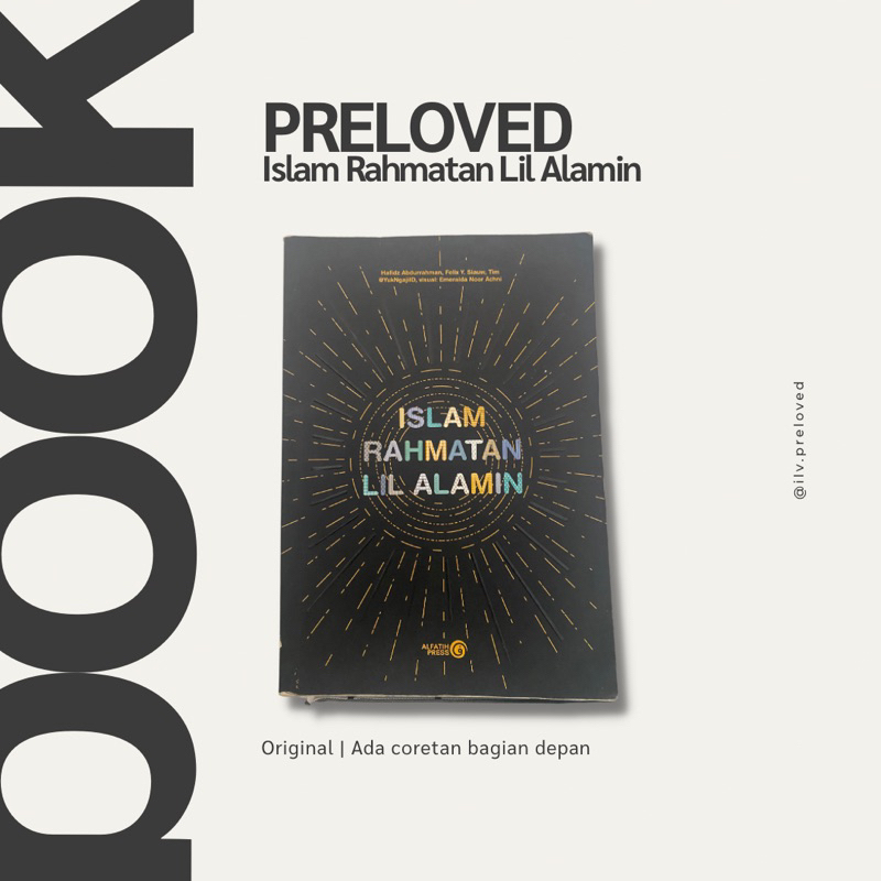 [Preloved] Islam Rahmatan Lil Alamin - Ust. Felix Siau