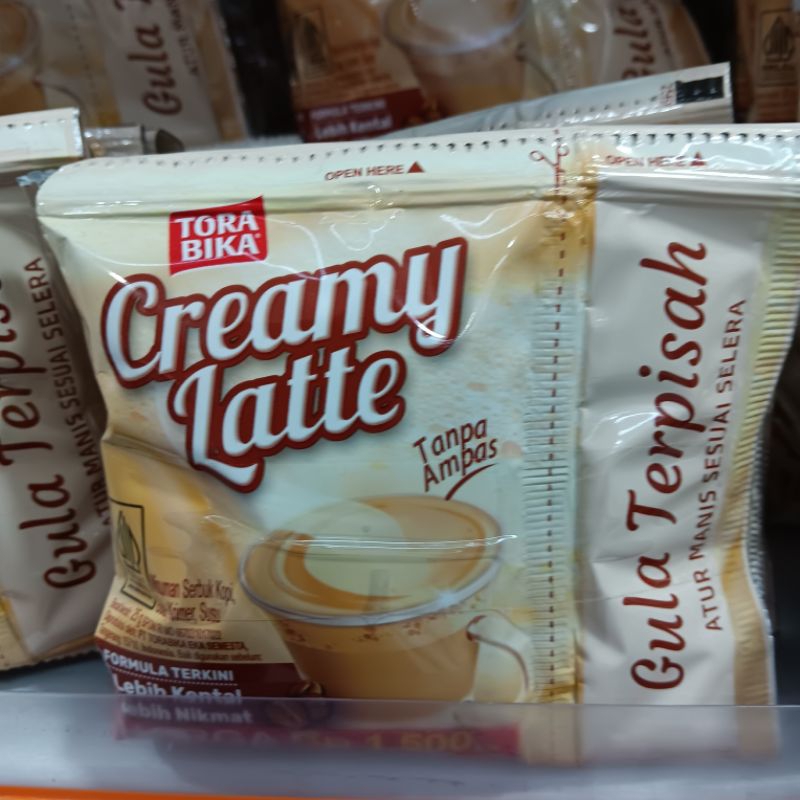 

TORABIKA CREAMY LATTE 1 RENCENG(10SACHET)