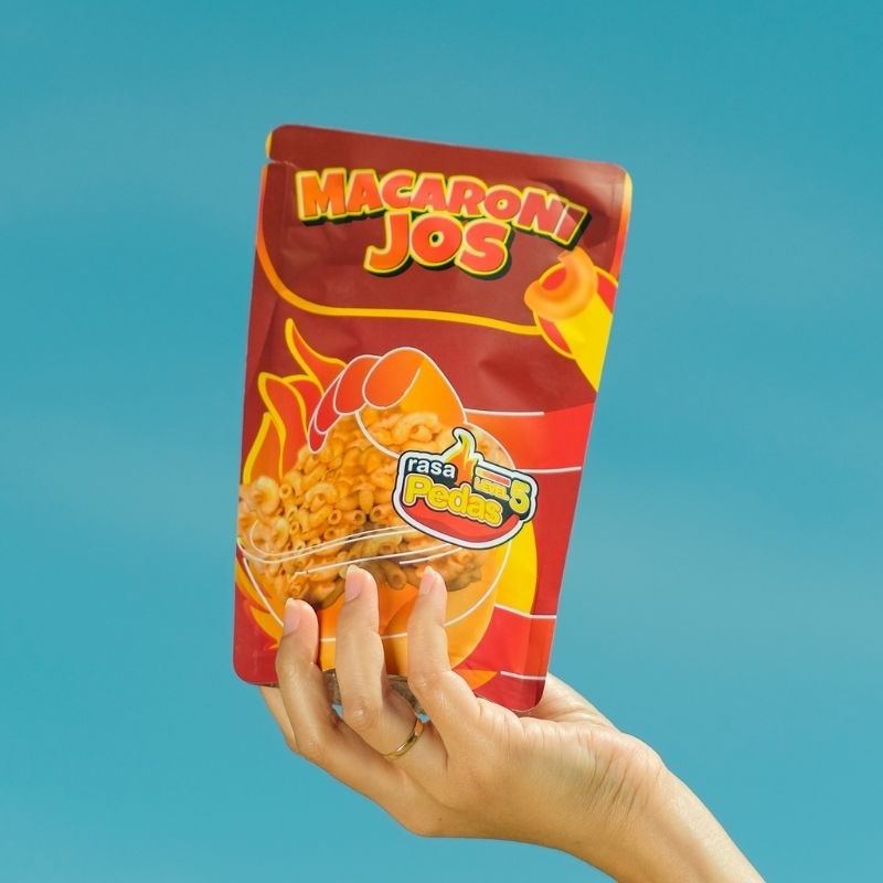 

SNACK MACARONI GORENG ANEKA RASA KEMASAN PREMIUM 100GR || Pedas Level 5