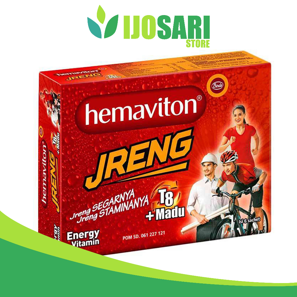 

HEMAVITON JRENG +MADU 1 Box @ 10 Sachet