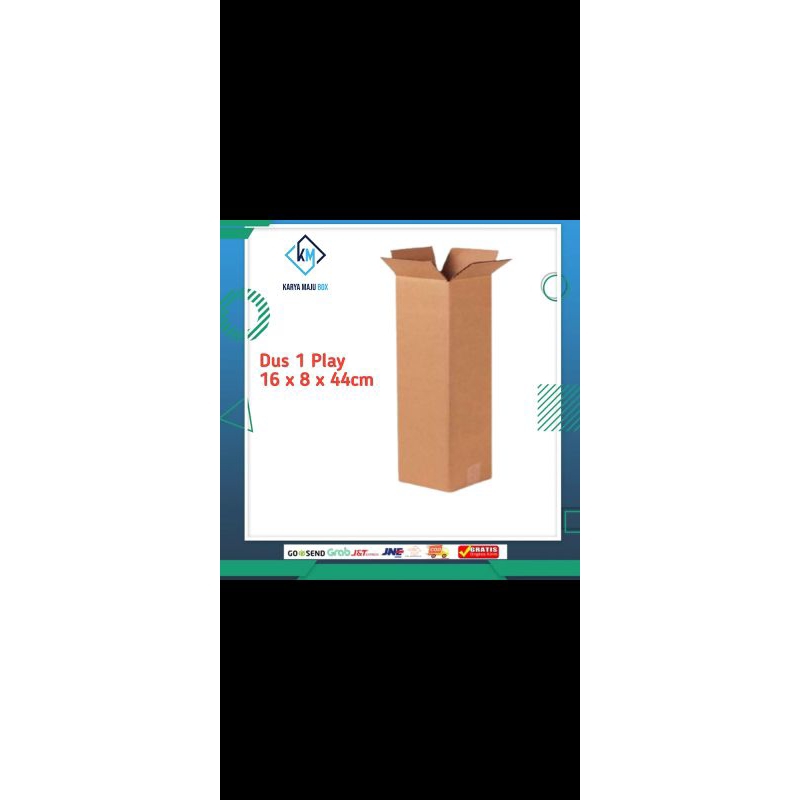 

kardus botol/minuman packing 16x8x44