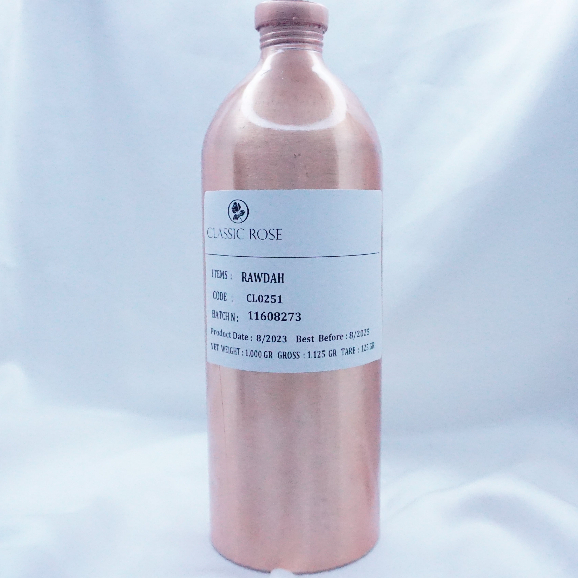 RAWDAH. RAUDAH.BIBIT PARFUM AL RAWDAH KEMASAN 1KG . CLASSIC ROSE