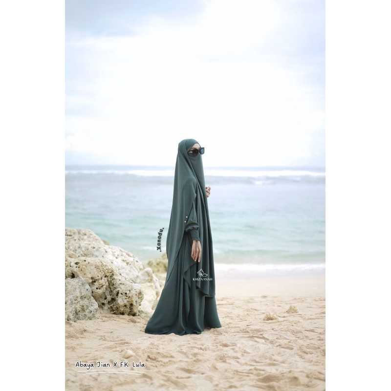 abaya new fortaleza bahan premium