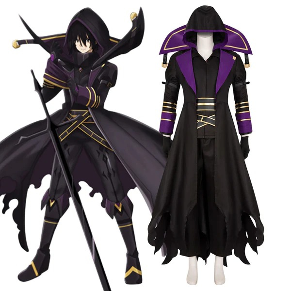 Jubah Jaket Cid KagenO The Eminence in Shadow Shadow Cosplay Costume