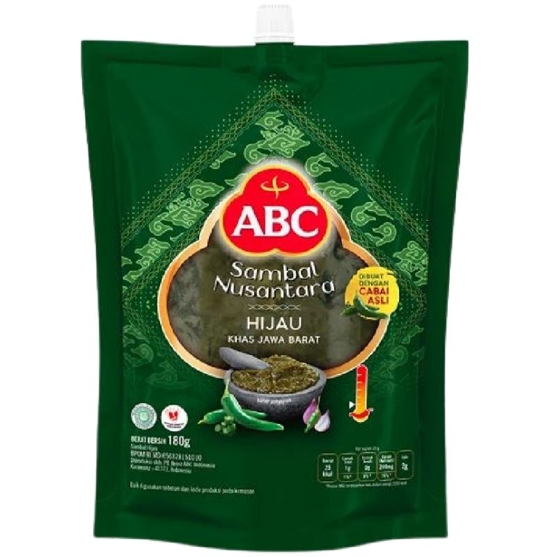 

° Abc Sambal Hijau 180 g