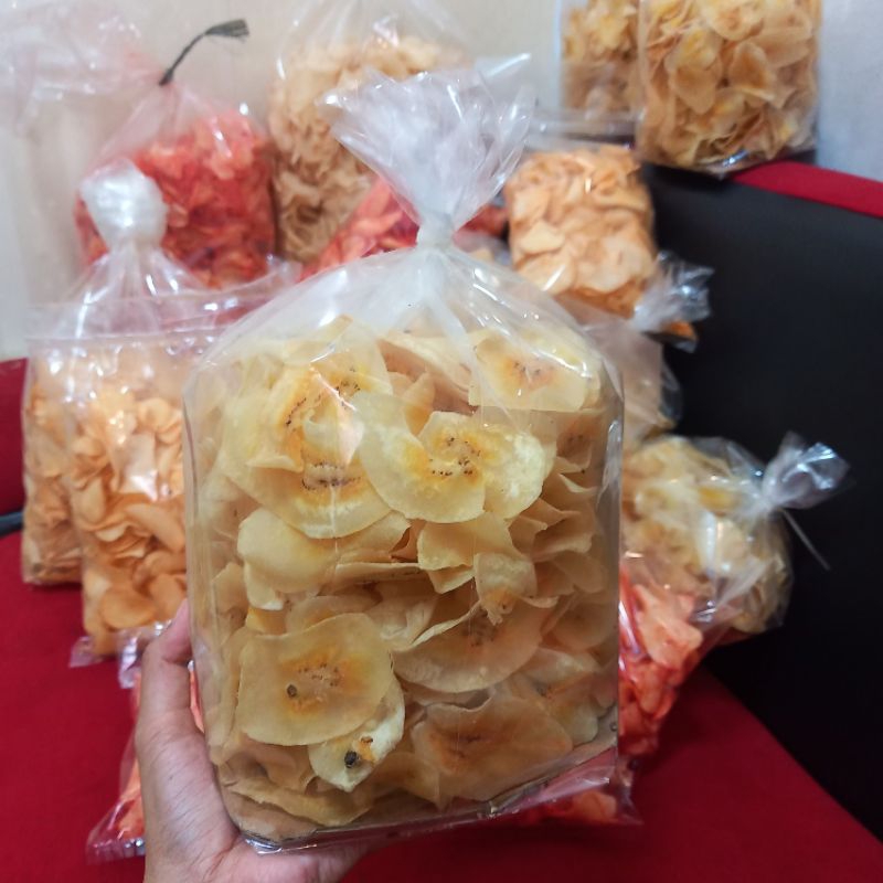 

KERIPIK PISANG KEPOK ORIGINAL 250 GRAM