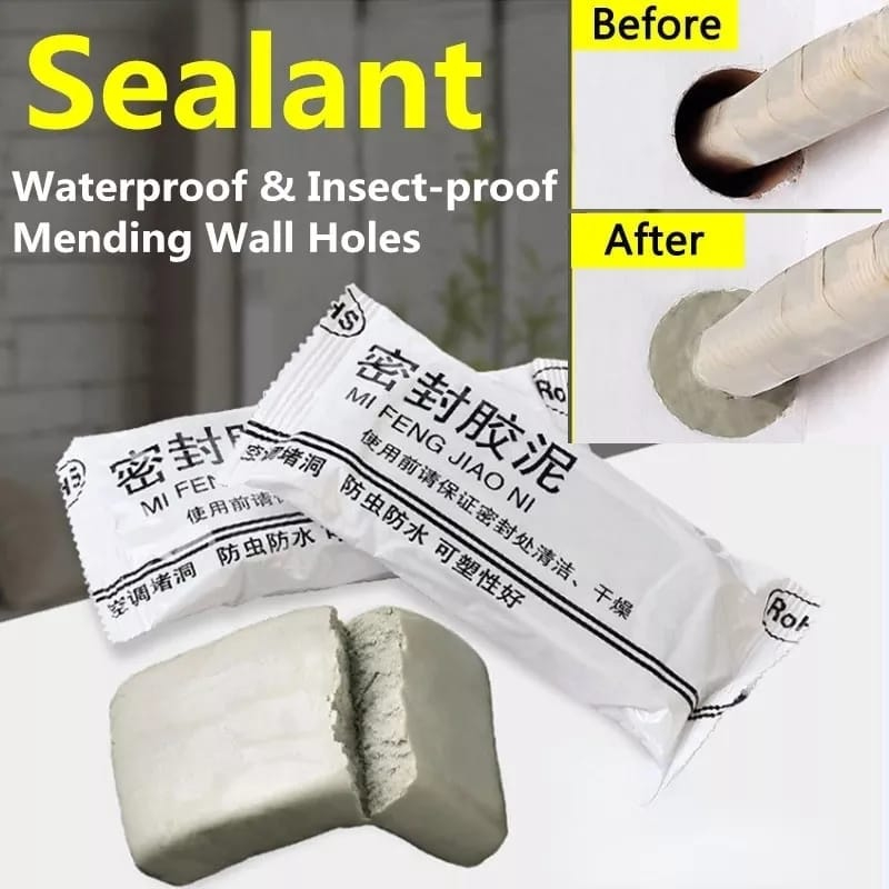 Sealant Dempul Penambal / Tambal Tambalan Lem Perekat / Penutup Lubang Tembok Dinding Mengatasi Cela