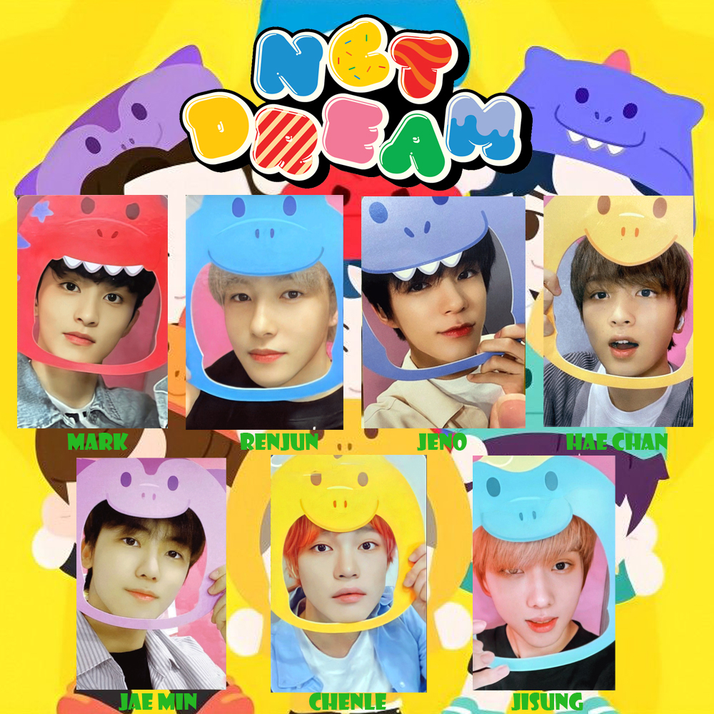 NCT DREAM T-REX PINKFONG PHOTOCARD UNOFFICIAL