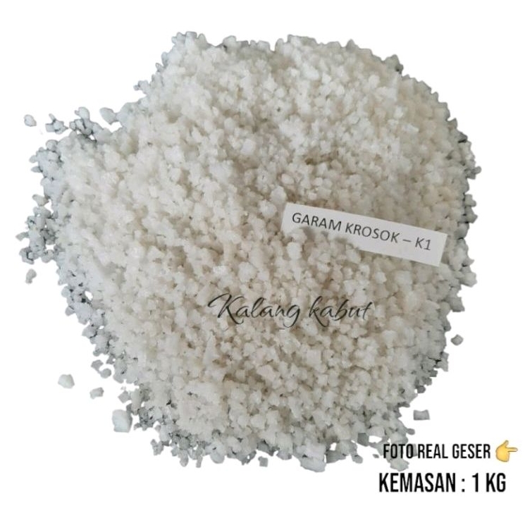 

Garam Kristal - Garam Kasar - Garam Krosok non yodium - 1 kg