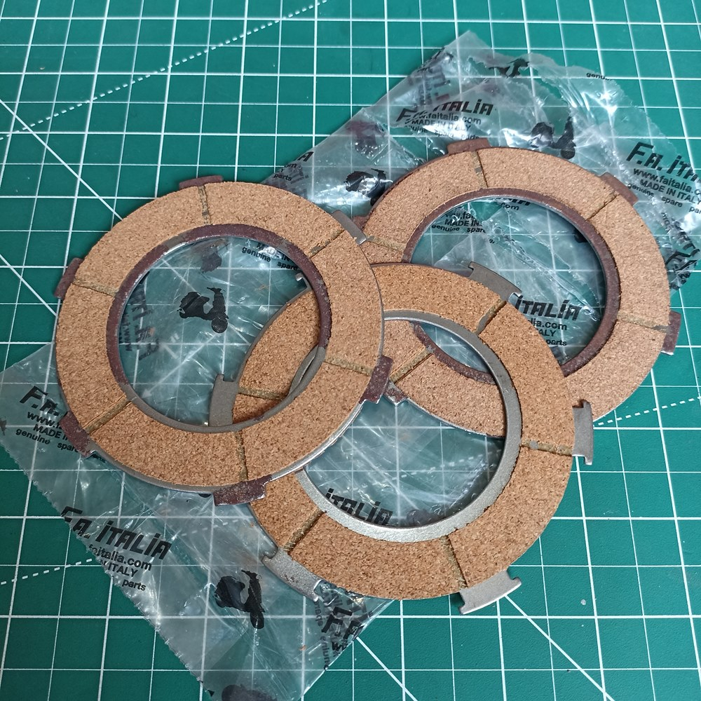 Kampas Kopling Vespa Super Sprint PX VBB Per 6 FA Italia