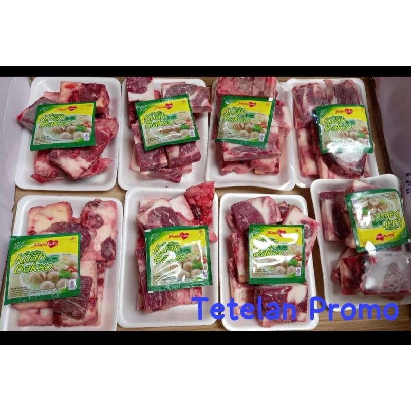 

tetelan daging sapi 500gr free bumbu kuah bakso