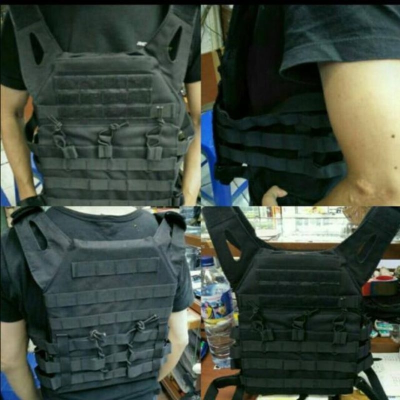 rompi vest jpc hitam