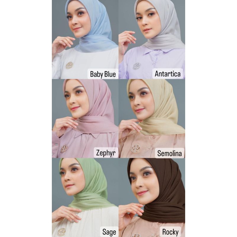 NEW 10 Lovely Voile Scarf by Nada Puspita / Nada Puspita Voile Scarf