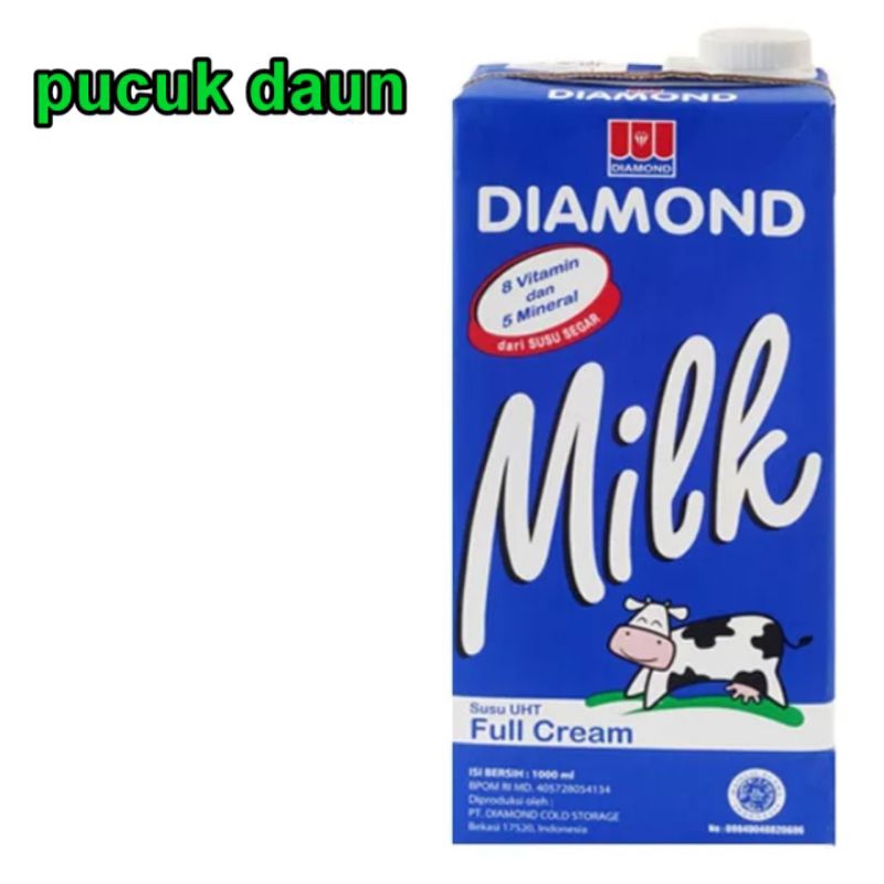 

UHT Diamond Full Cream 1L