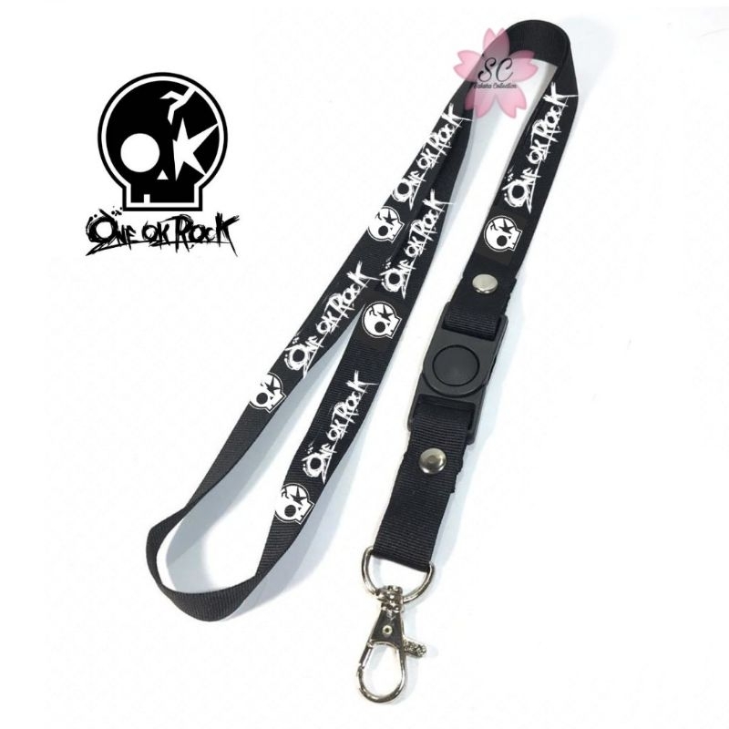 Tali lanyard ONE OK ROCK distro GANTUNGAN HP BEST SELLER BISA COD