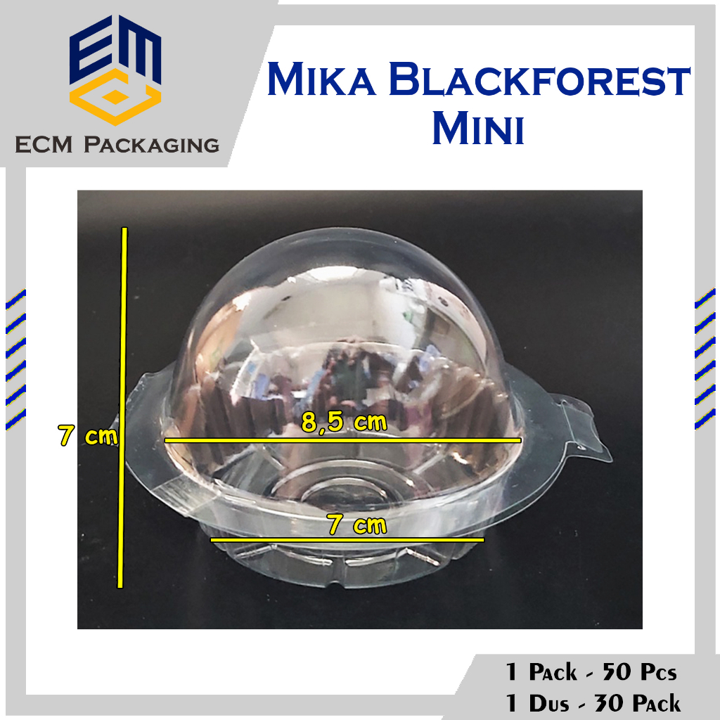 Mika Blackforest Mini / Mika Tart Kecil / Mika Burger Mini / Mika Muffin / Mika Kue Mini / Mika Pudi