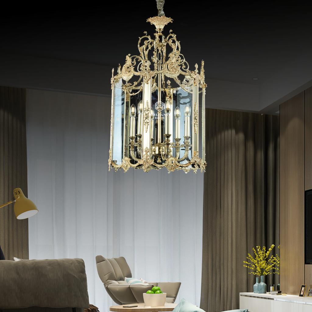 Lampu Gantung Hiasan Rumah Klasik/ French Lantern Chandelier EB Home