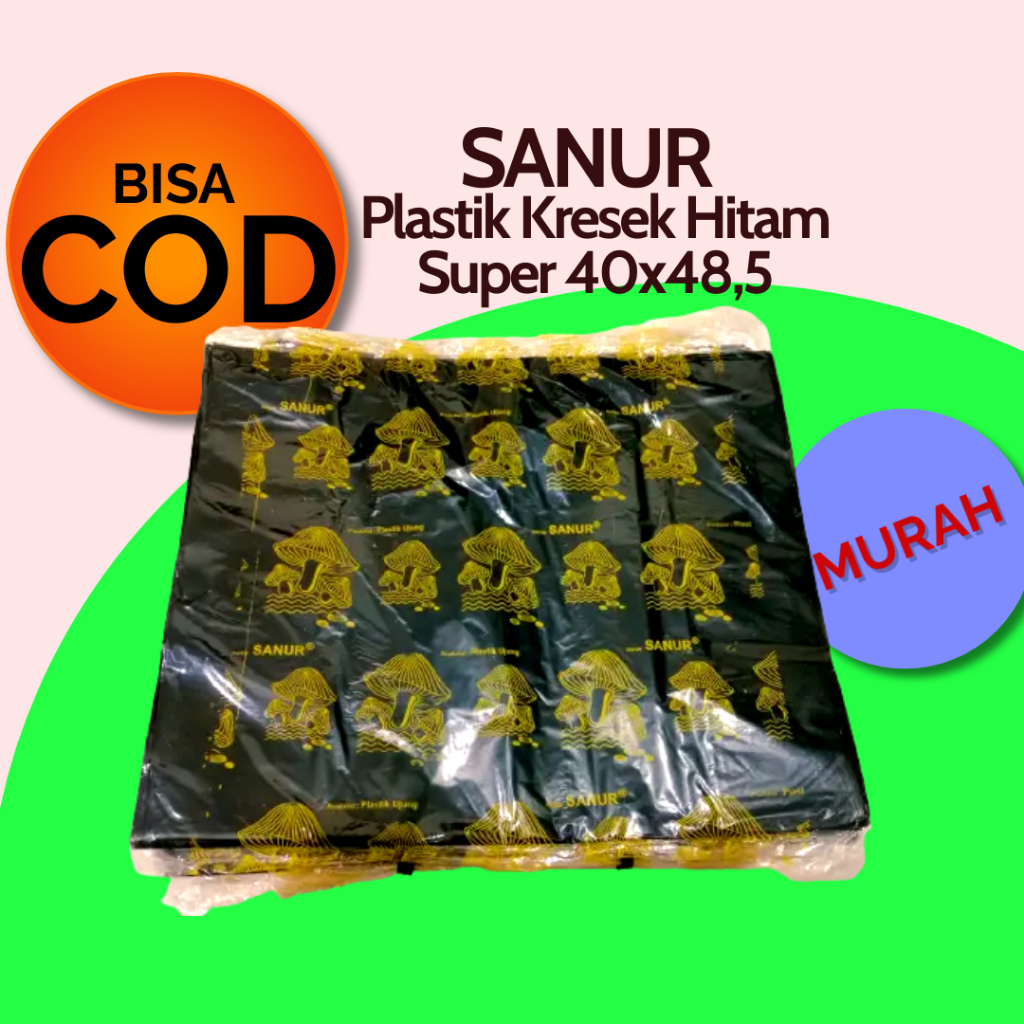 Kantong Plastik Kresek Sampah Hitam Besar Jumbo