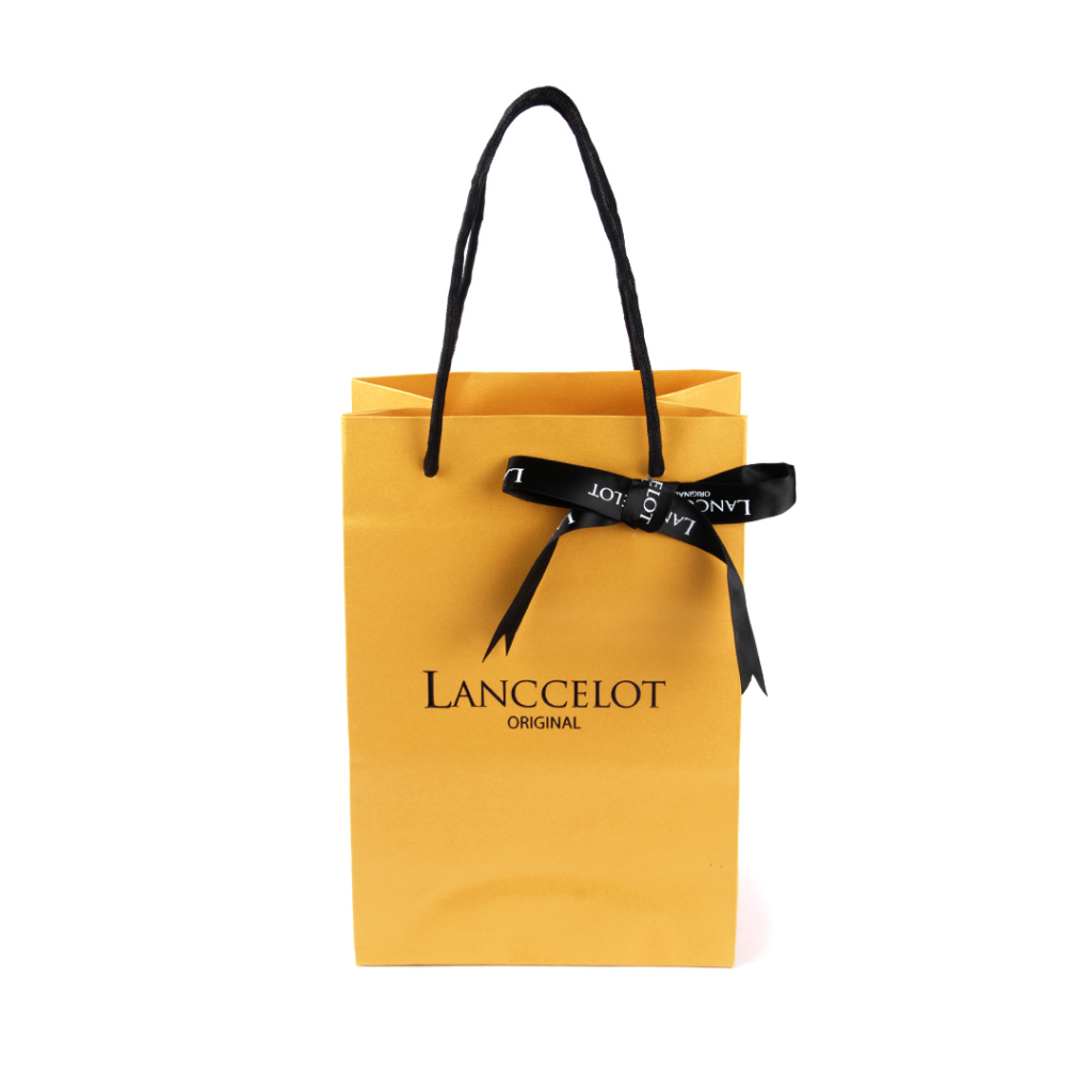 

Lanccelot Small Yellow Shopping Bag