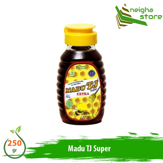 

Madu TJ Extra (Super) 250 gram Tresnojoyo Plus Royal Jelly Bee Pollen Baik Untuk Daya Tahan Tubuh