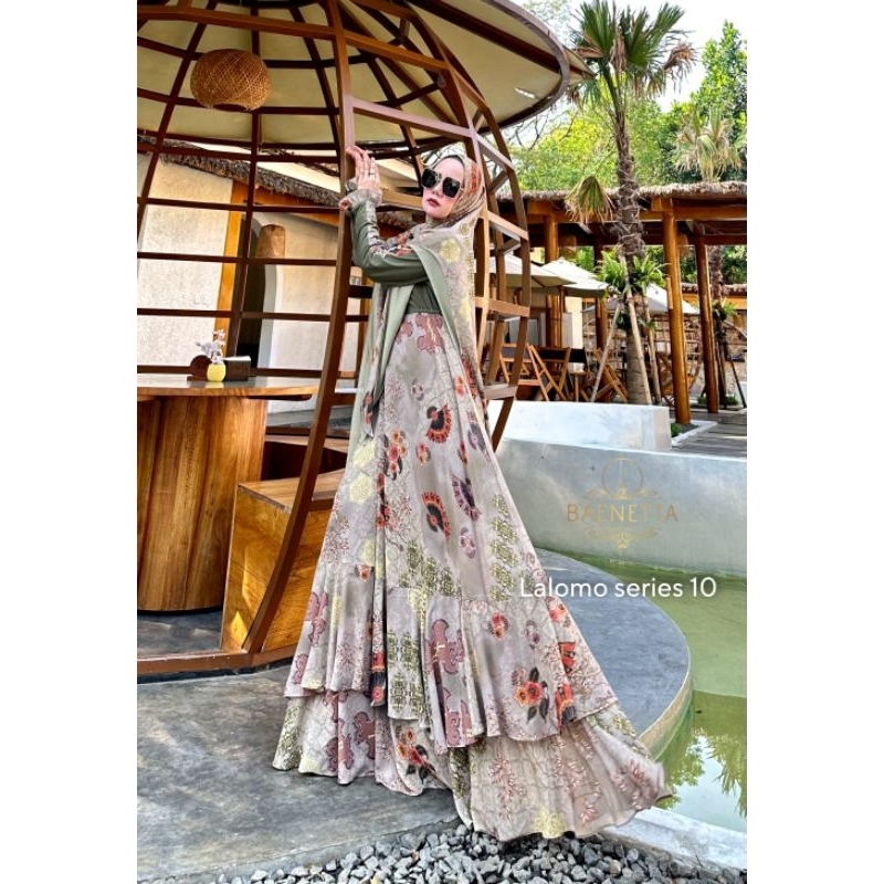 LALOMO SERIES 10 BY BAENETTA / GAMIS SYAR'I / LALOMO BY BAENETTA