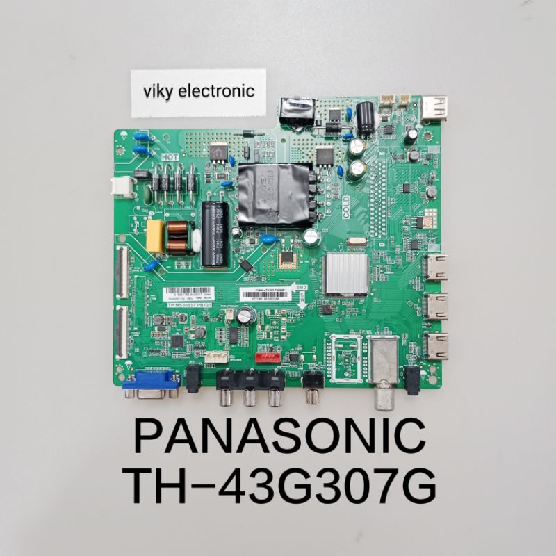 PANASONIC TH-43G307G mainboard mb mobo modul mesin tv led PANASONIC TH 43G307G