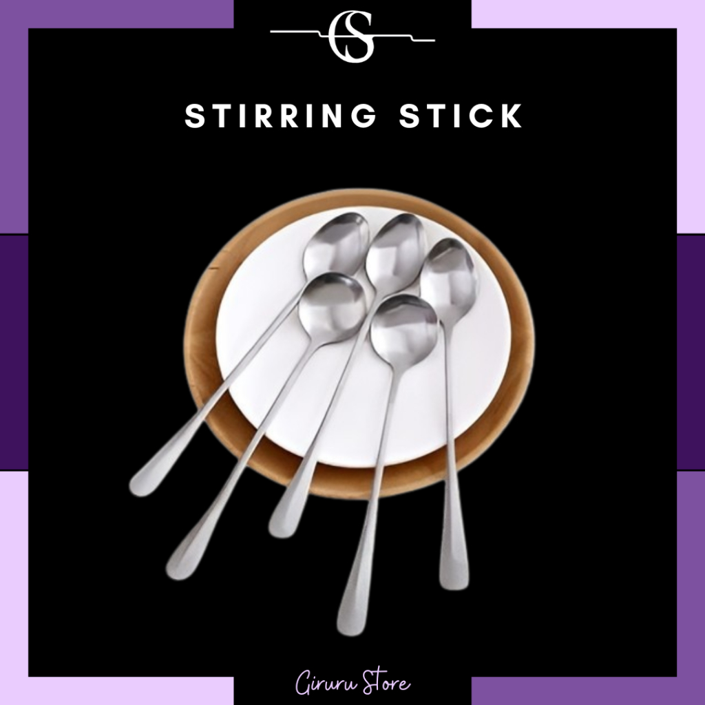 Sendok Korea Bulat dan Lonjong Stainless Steel / Sendok Makan Bulat Korea Stainless Steel / Sendok T
