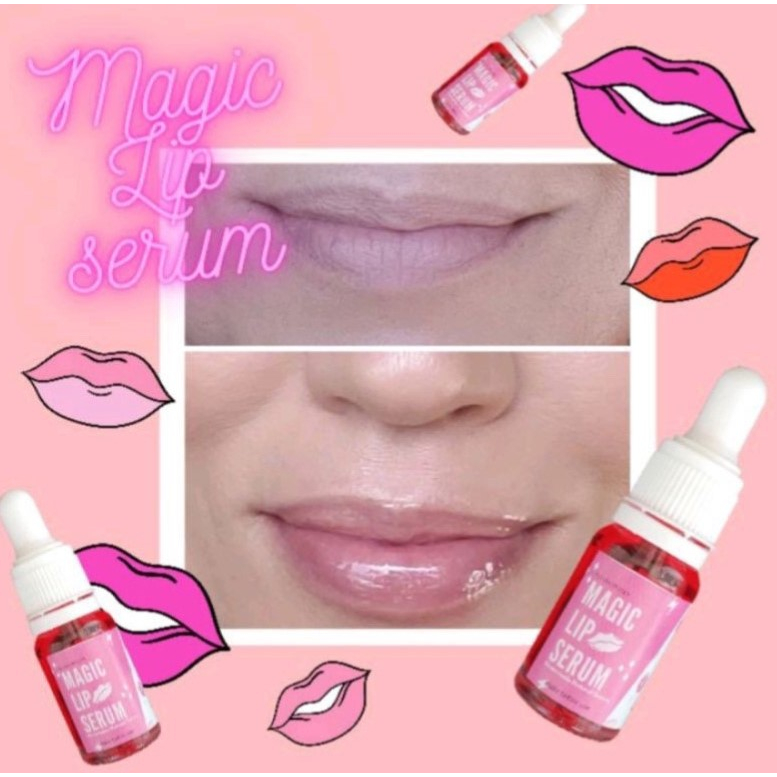 Magic Lip serum magic lip pelembab bibir Serum Bibir Magic Lip Serum